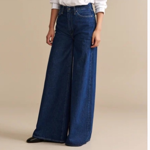 LEVI'S® MADE & CRAFTED® FULL FLARE JEANS dramatic wide leg flare 27x31 - Picture 10 of 10